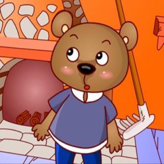 吃瓜小熊围巾,萌趣保暖两不误